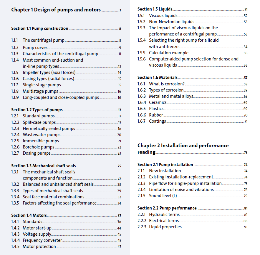 《格兰富泵手册》原版PDF